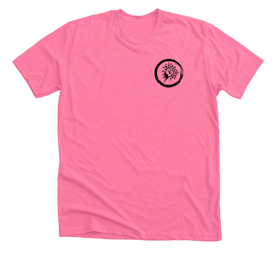 Punch Na2is, a Neon Pink Premium Unisex Tee