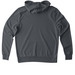 Genesis 6 - The Truth, a Terrain Grey Allmade Organic French Terry Pullover Hoodie (back-view)