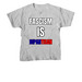 Fascism IS Bipartisan, a Sport Grey Youth Unisex Tee