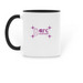 Autonomy & Care & Solidarity & Organizing, a Black Two-Tone Ceramic Mug (back-view)