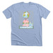 You are Loved, a Heather Baby Blue Premium Unisex Tee