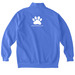 Dog of the Day - Classic, a Flo Blue Comfort Colors Quarter Zip Pullover (back-view)