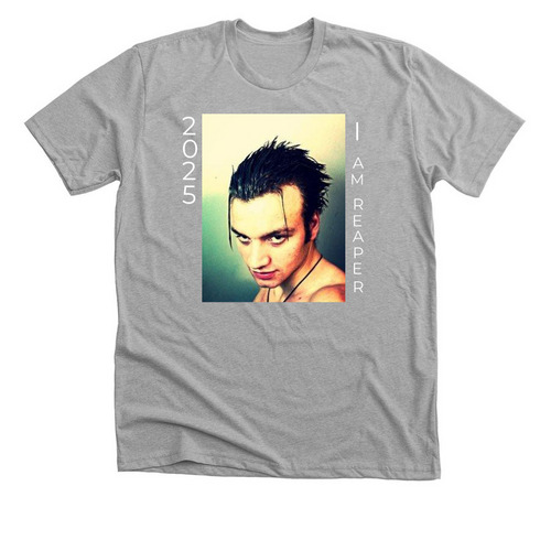I AM REAPER OFFICIAL MERCH DROP, a Athletic Heather Premium Unisex Tee