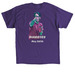 Phake Birthday, a Purple Classic Unisex Tee (back-view)