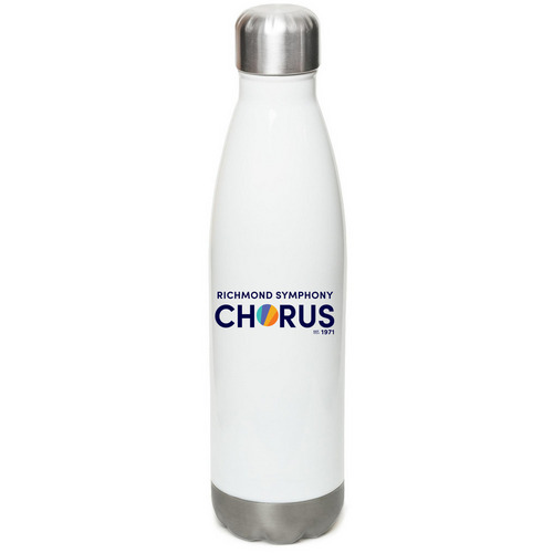 RSC stainless water bottle, a White Stainless Steel Water Bottle