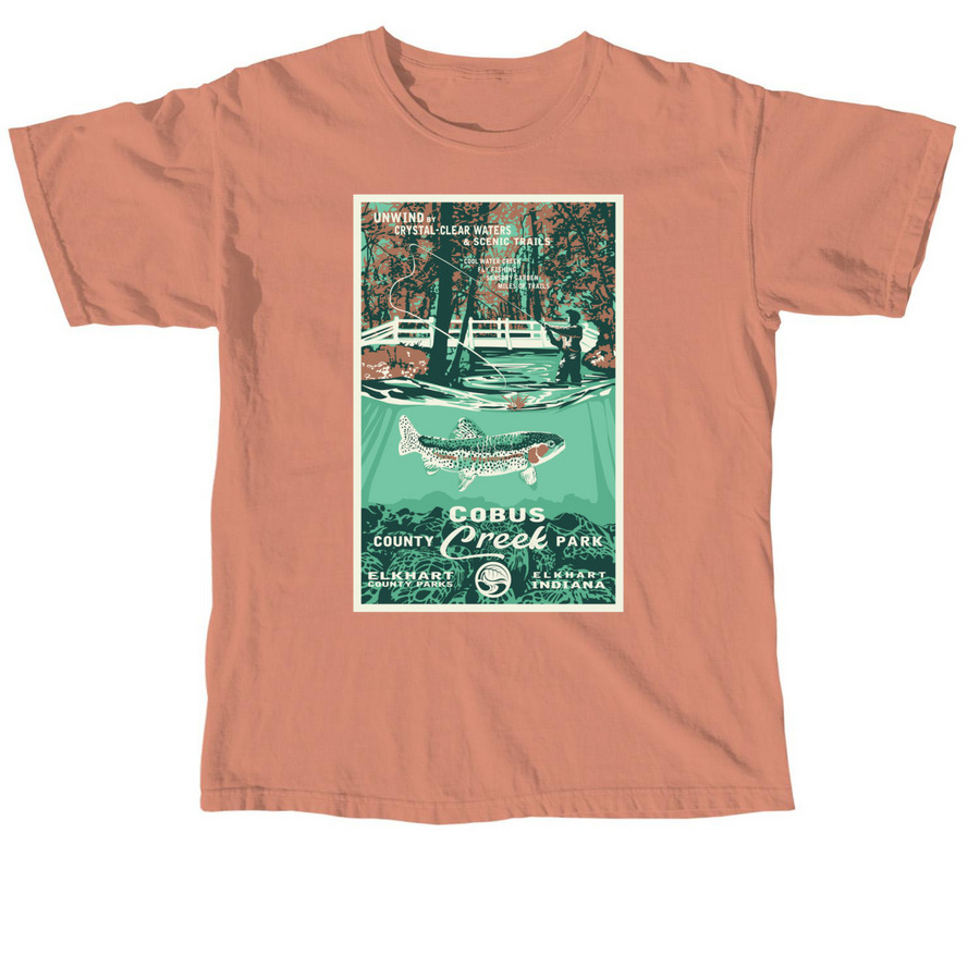 Cobus Creek County Park - Shirts, a Terracotta Comfort Colors Unisex Tee