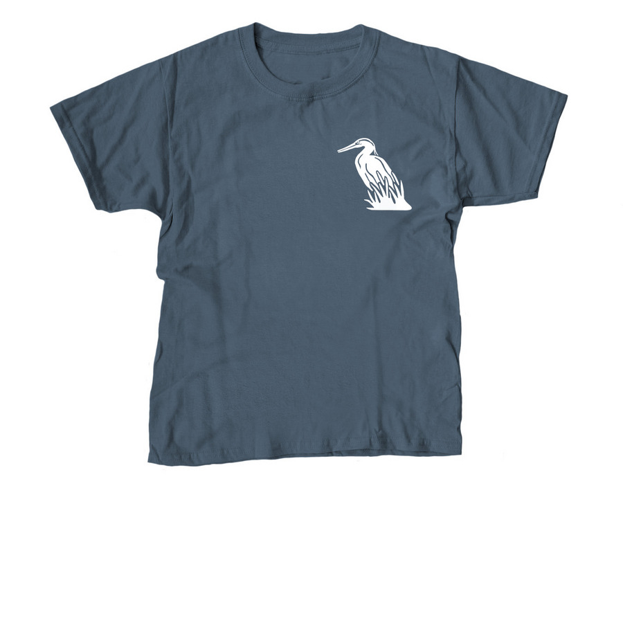 SLT Heron Youth Apparel, a Indigo Youth Unisex Tee