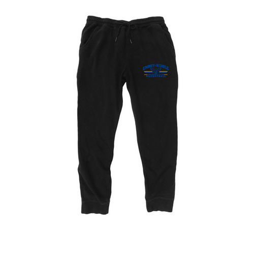 Joggers, a Black Midweight Fleece Joggers