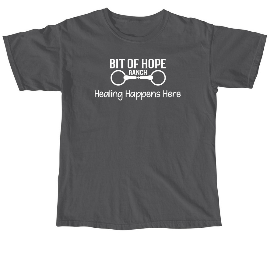 Healing Happens Here, a Pepper Comfort Colors Unisex Tee