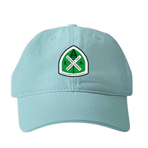 Dahlgren Trail Hat Collection, a Aqua Printed Pigment Dye Baseball Cap