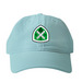 Dahlgren Trail Hat Collection, a Aqua Printed Pigment Dye Baseball Cap