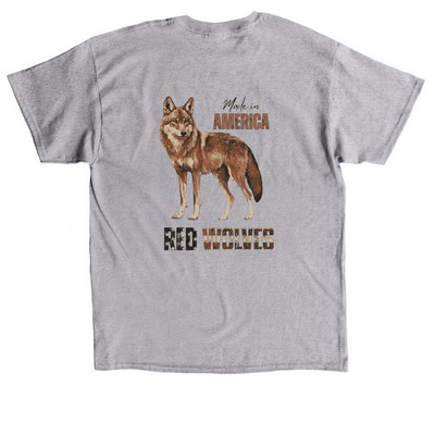 Red Wolves: Made in America 2026, a Sport Grey Classic Unisex Tee