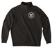 DFUMC Two Sides, a Black Midweight Quarter Zip Pullover