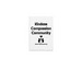 Kindness. Compassion. Community Lawn Flag, a White 12" x 18" Yard Flag