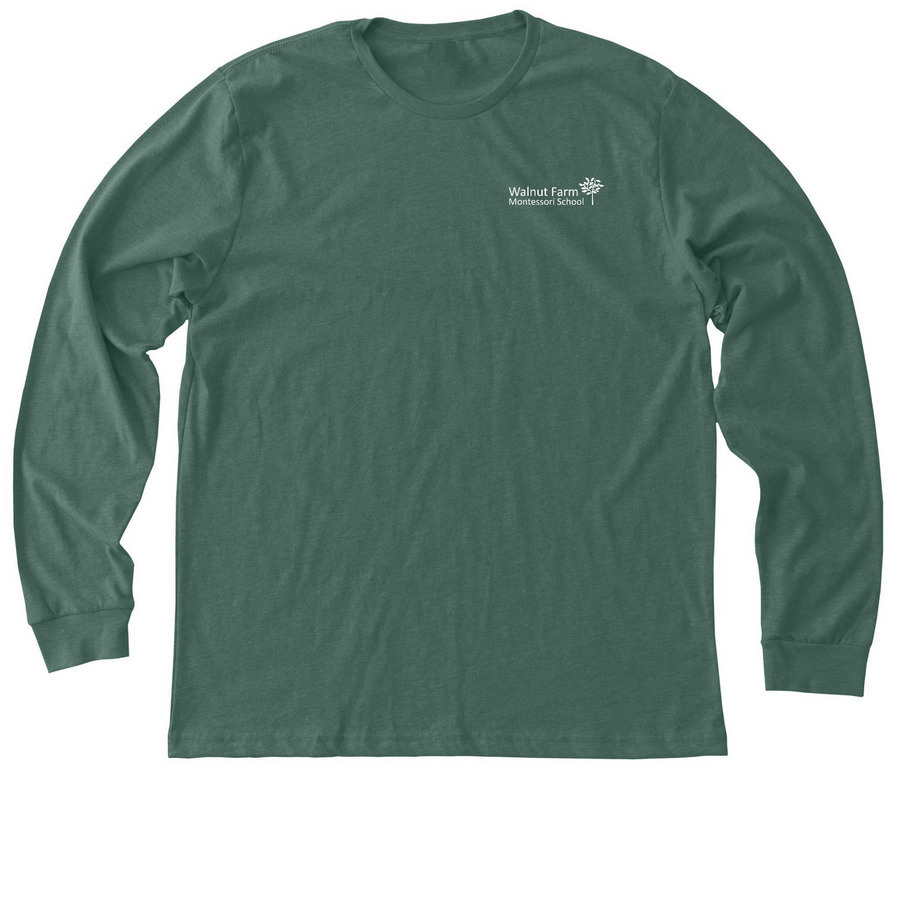 Adult Longsleeve T, a Heather Forest Premium Long Sleeve Tee