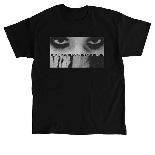 WHAT HAVE WE DONE, a Black Classic Unisex Tee