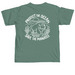 OCEAN ADVOCATE COLLECTIVE: Manatees, a Light Green Comfort Colors Unisex Tee (back-view)