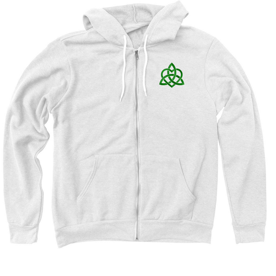 Grams Family Love, a White Zip Up Hoodie