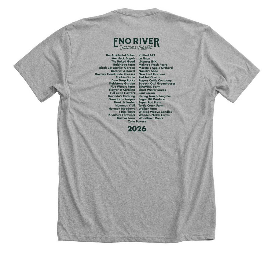 2026 Season Tee, a Athletic Heather Premium Unisex Tee (back-view)