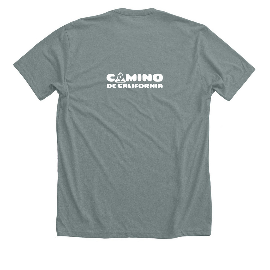 Sweatshirts, T Shirts, Hoodies, a Heather Blue Storm Premium Unisex Tee (back-view)