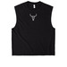 CFR Muscle Tanks, a True Black Heavyweight Garment Dye Muscle Tee