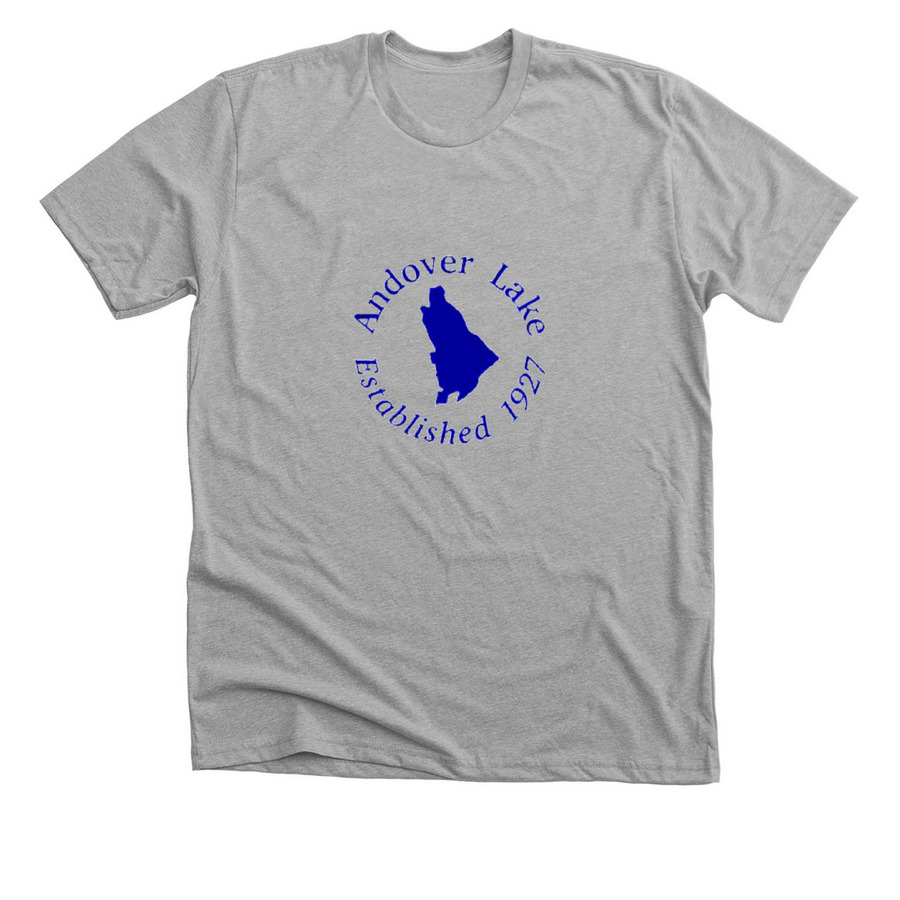 Andover Lake Gear Fundraiser, a Athletic Heather Premium Unisex Tee