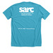 #MeToo, a Heather Aqua Premium Unisex Tee (back-view)