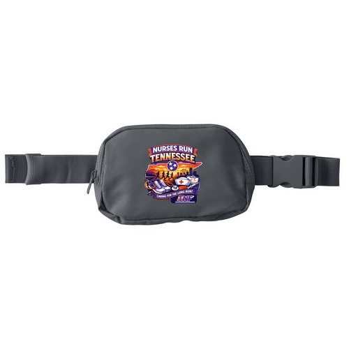 2026 TNF 5K Hip Pack, a Storm Grey Matte Hip Pack