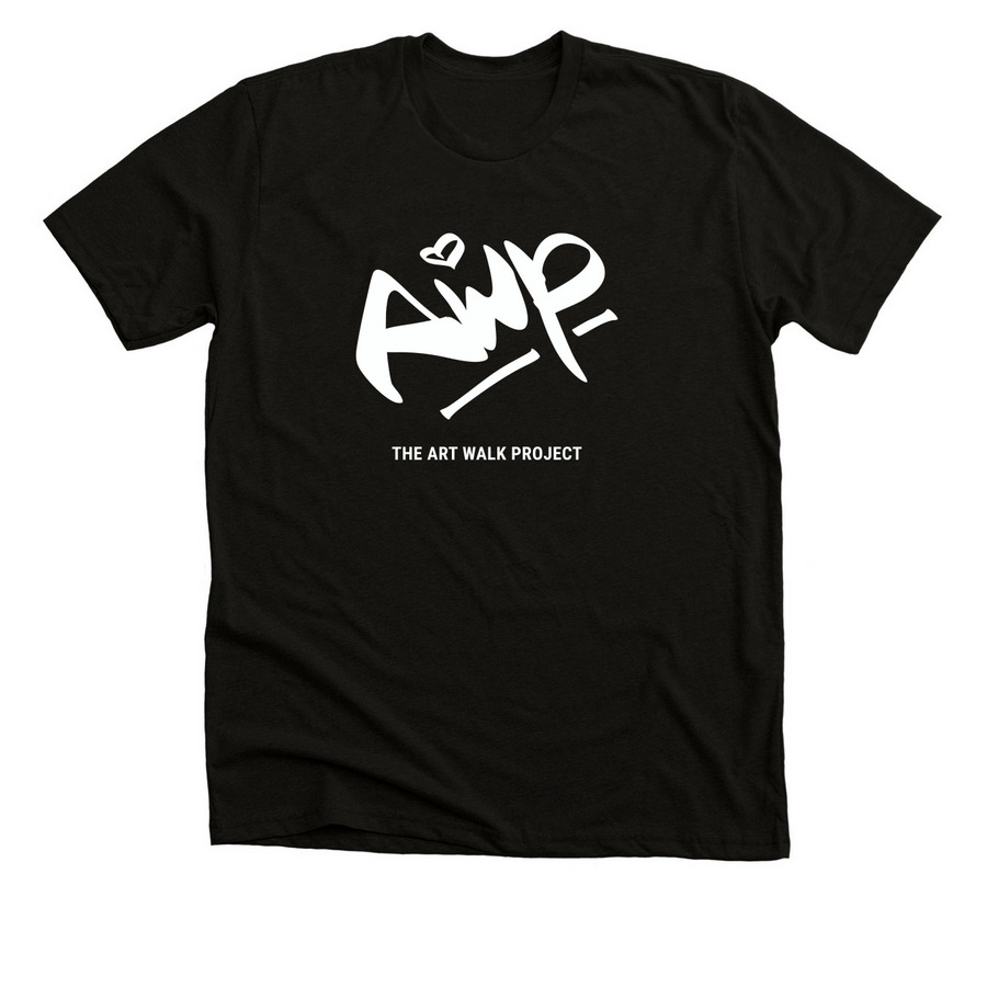 Support the AWP!, a Black Heather Premium Unisex Tee