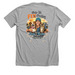 Polk County Spay and Neuter Voucher Program, a Athletic Heather Premium Unisex Tee (back-view)