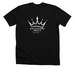 QCSR Crown Logo No Date, a Solid Black Blend Premium Unisex Tee