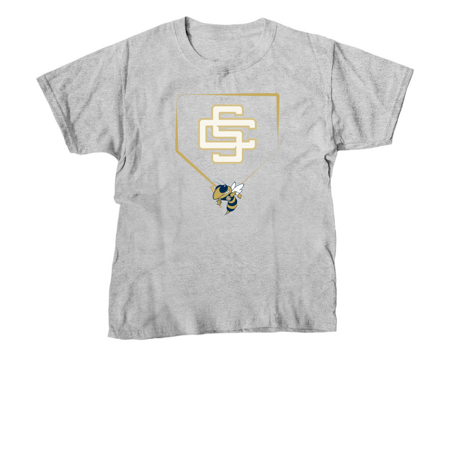 Stingers Logo Tee, a Sport Grey Youth Unisex Tee
