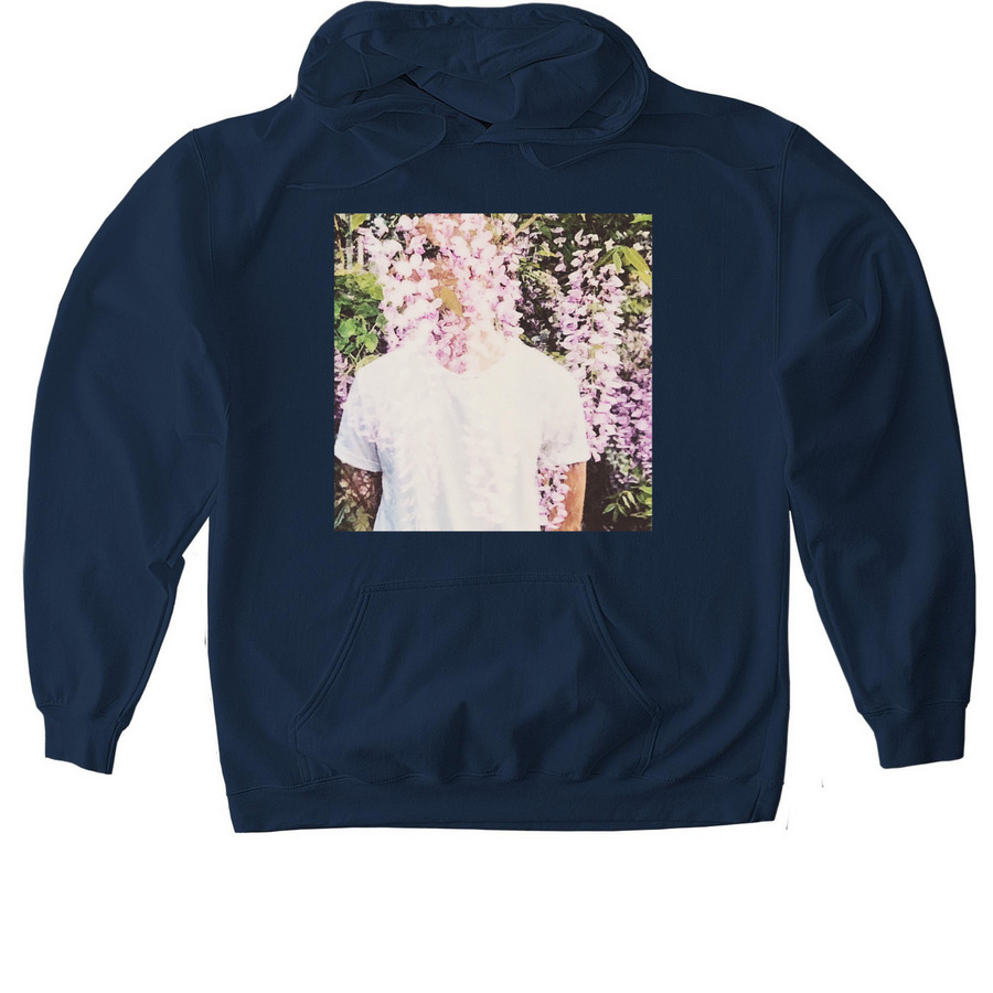Summer Rain ? Hoodie & Crewneck, a Navy Gildan Softstyle Pullover Hoodie