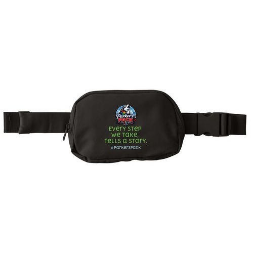 Parker's Fanny Pack, a Deep Black Matte Hip Pack