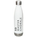 San Diego Master Chorale Water Bottle, a White Stainless Steel Water Bottle
