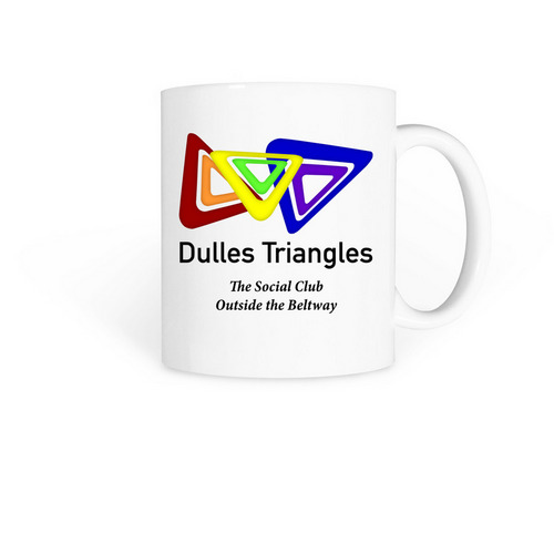 Show your Dulles Triangles Pride!, a White Coffee Mug