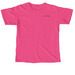 SURFIN, a Neon Pink Comfort Colors Unisex Tee