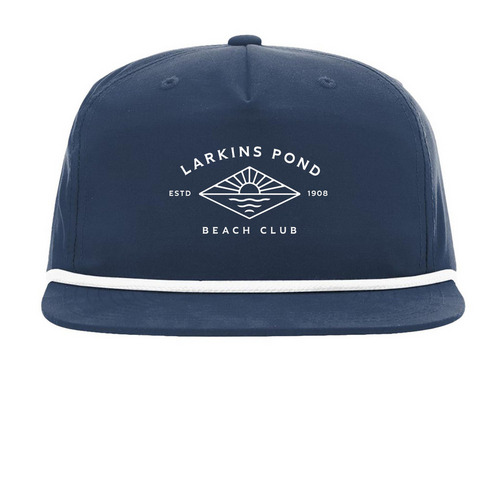 Beach Club&nbsp;, a Navy/ White Printed Umpqua Snapback Cap