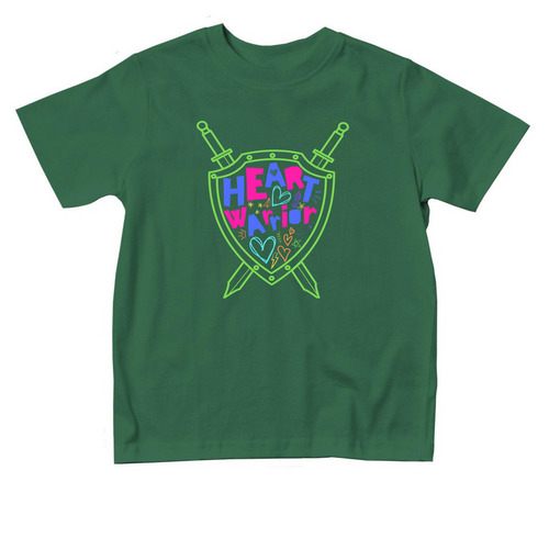 Little Heart Warriors (toddler), a Kelly Toddler Tee