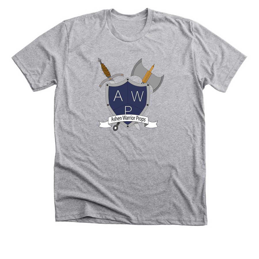 AWP Classic Logo, a Athletic Heather Premium Unisex Tee