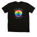 Exit 7 Pride T-Shirt, a Black Heather Premium Unisex Tee
