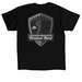 Worthingway Beginning Band Shirt, a Black Classic Unisex Tee (back-view)