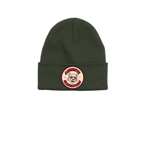 Retro Cougar Beanies, a Alpine Printed Base Camp Beanie