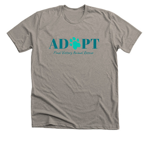 ADOPT, a Heather Stone Premium Unisex Tee