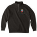 THPF 2026 Design, a Black Midweight Quarter Zip Pullover
