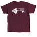 Angie, a Maroon Classic Unisex Tee