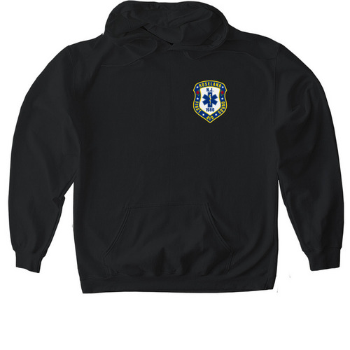 RFAS, a Black Gildan Softstyle Pullover Hoodie