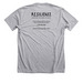 Safe Space for All, a Athletic Heather Premium Unisex Tee (back-view)