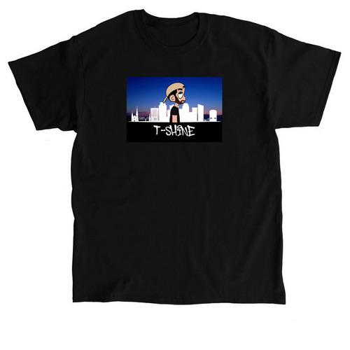 T-Shine, a Black Classic Unisex Tee