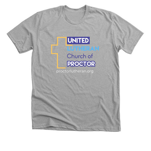 ULCP Logo Shirt, a Athletic Heather Premium Unisex Tee